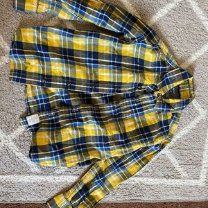 Carter plaid shirt 5 boys